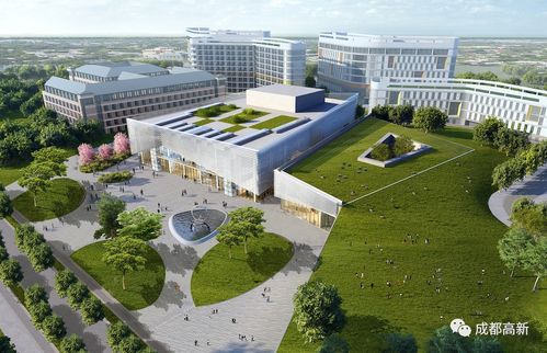 總投資100億 成都未來科技城 公園里的大學年底主體完工